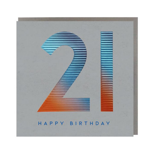 Picture of 21ST BIRTHDAY CARD